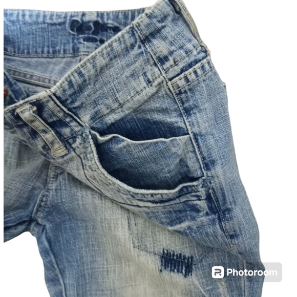 Vintage Y2K 2000s PEPE London Denim Jeans Size 26 - Picture 6 of 16
